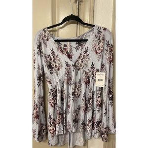 free people size small BRAND NEW shirt